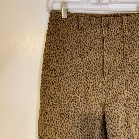 Cheetah Print Cargo Pants Gap - Picture 6 of 7